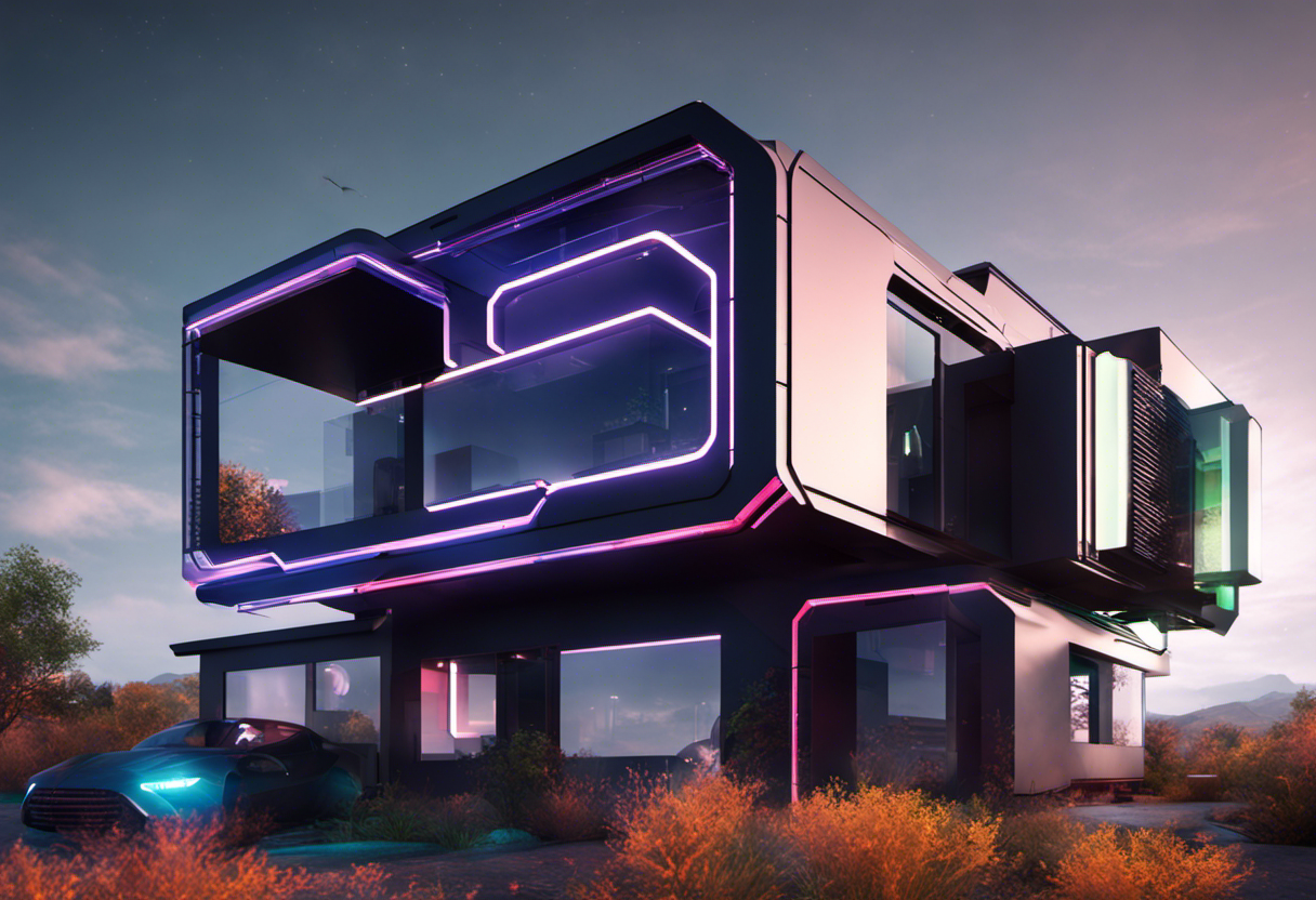 ai4spaces: Cyberpunk House Exterior