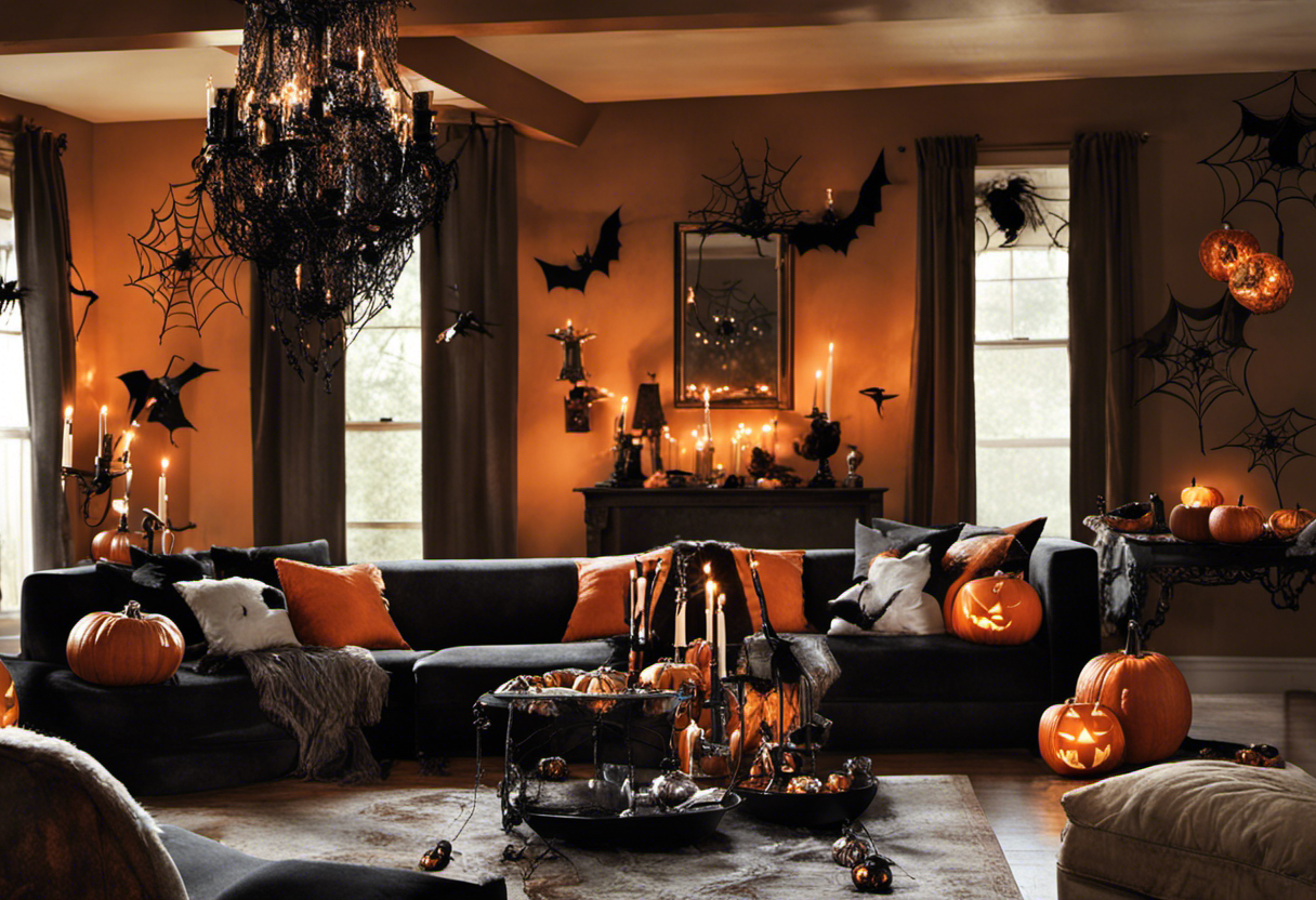 Halloween Living Room