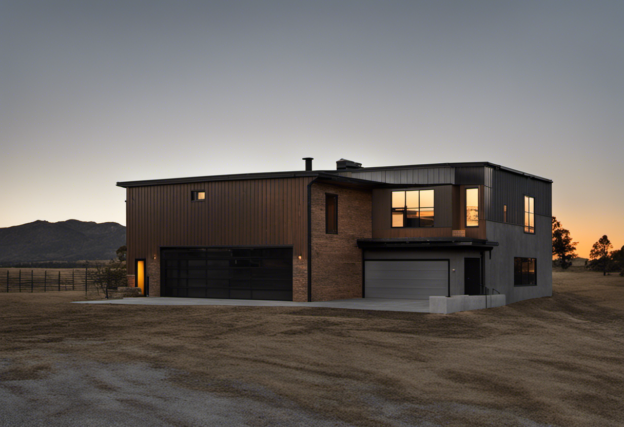 Photo inspiration: Visual Reference: Ai4Spaces Industrial House Exterior
