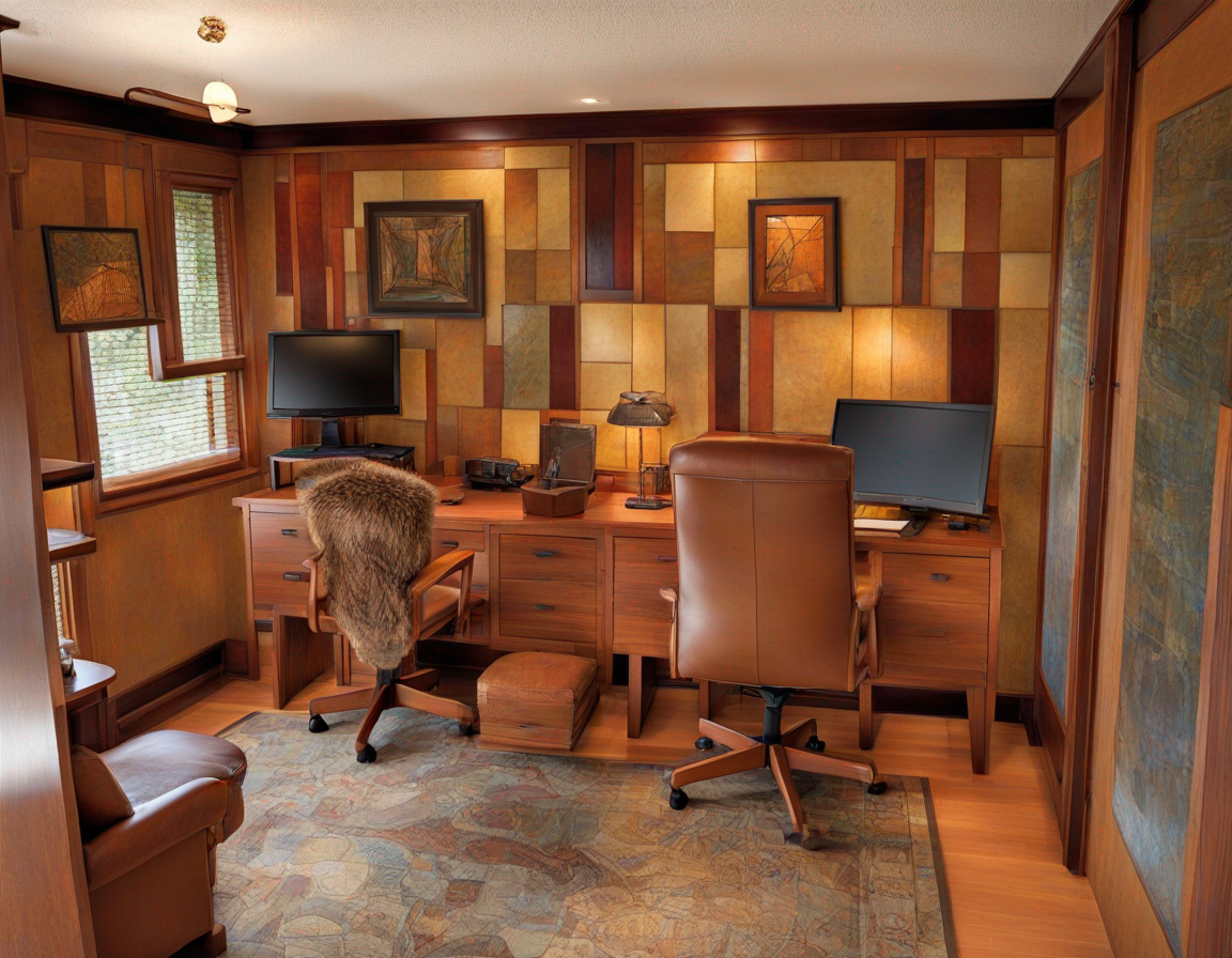 Frank Llyod Wright Home Office