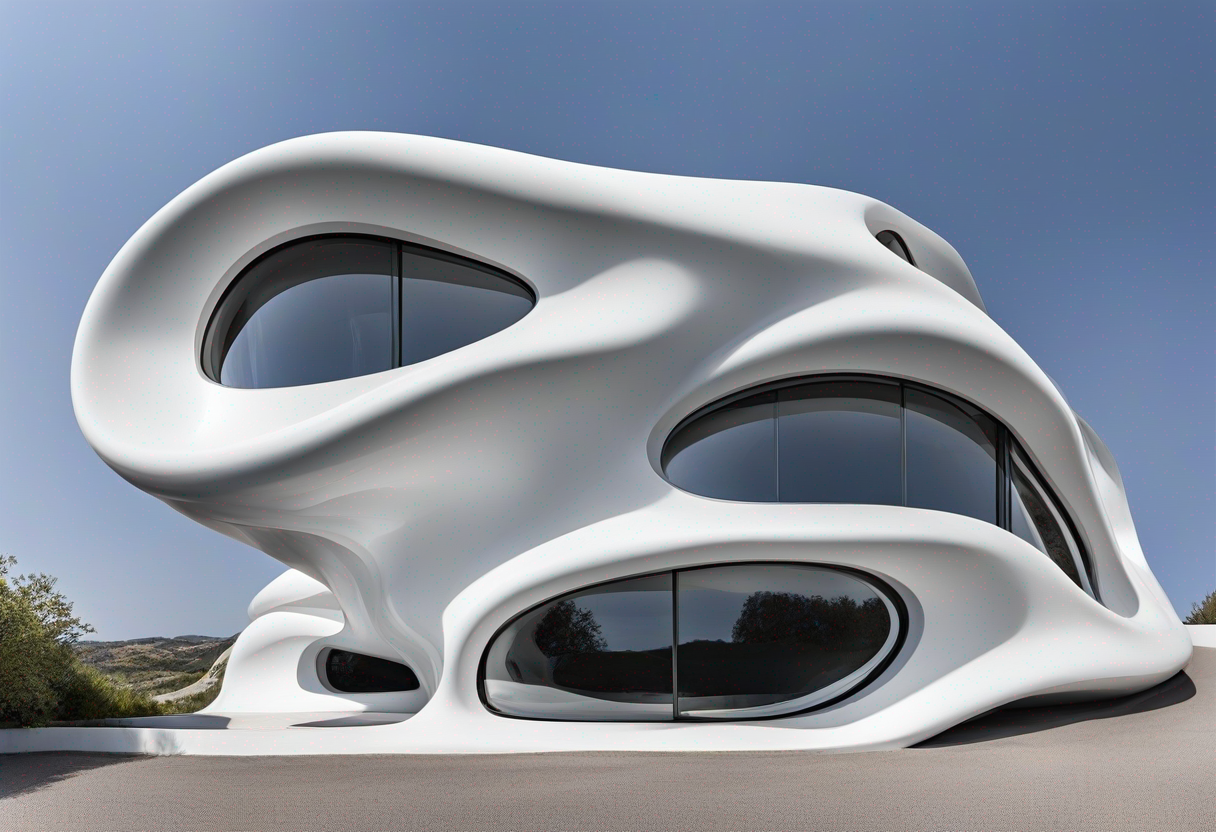 Zaha Hadid House Exterior | ai4spaces