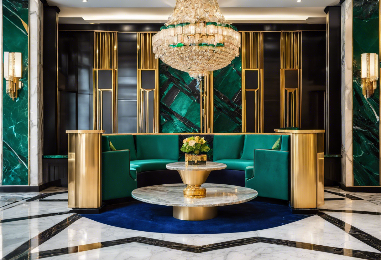 Art Deco Hotel Lobby