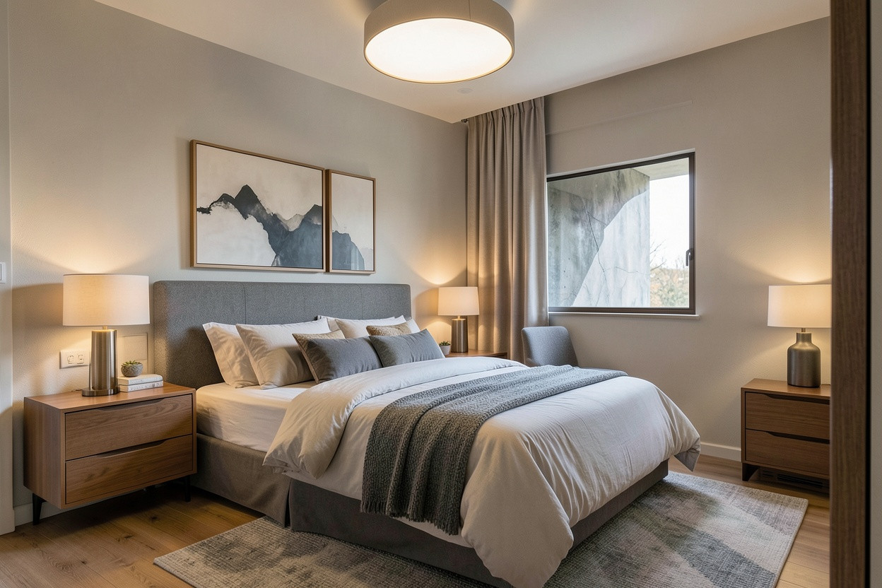 Mid-Century Modern Bedroom