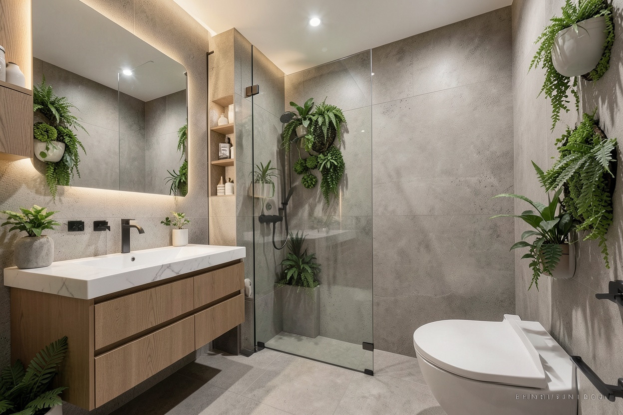 Biophilic Bathroom