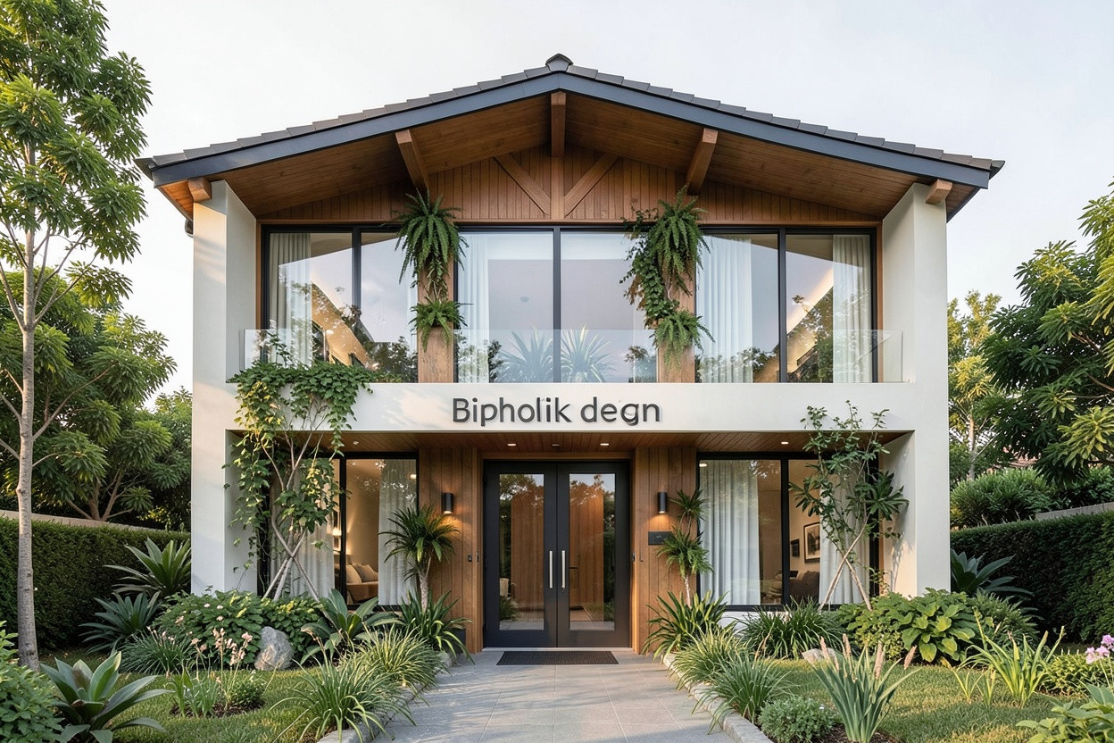 Biophilic House Exterior