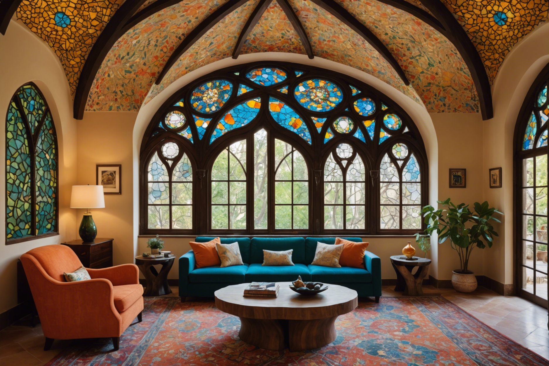 Antoni Gaudí Living Room