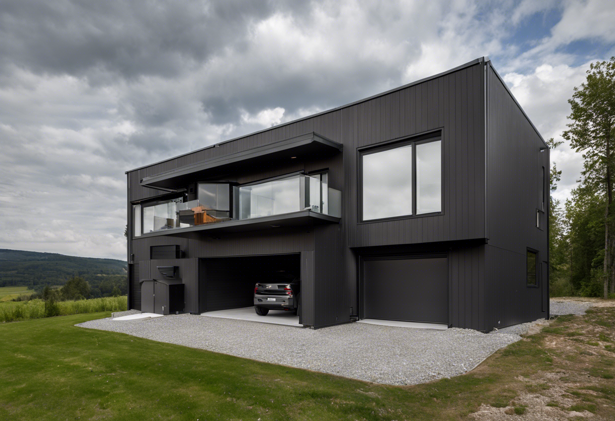 A closer look at Astounding Industrial Exterior Decor