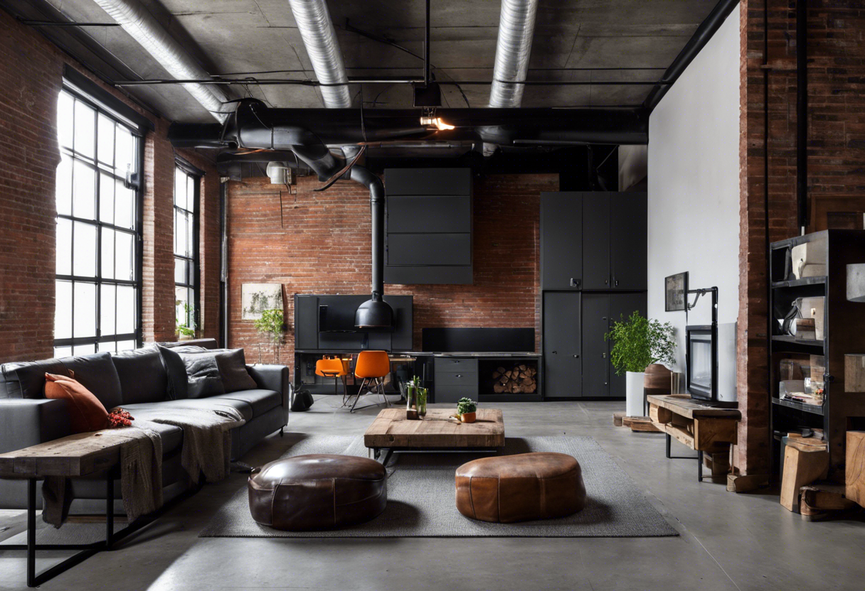 Industrial Living Room