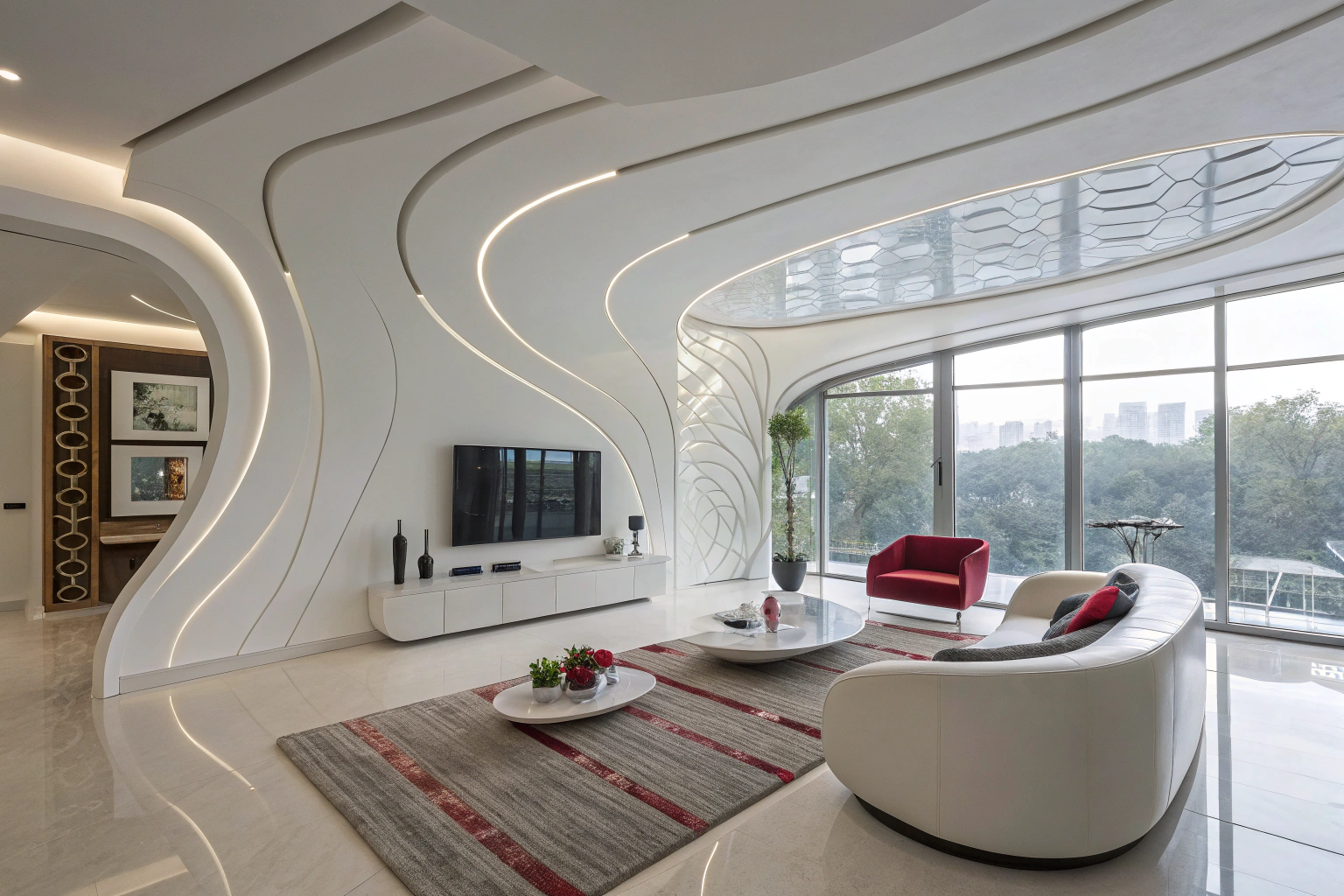 Zaha Hadid Living Room