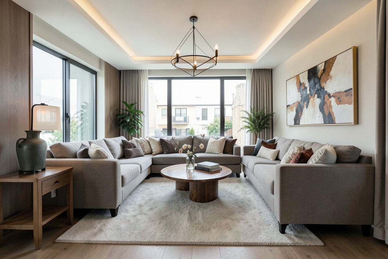 Custom Style Living Room