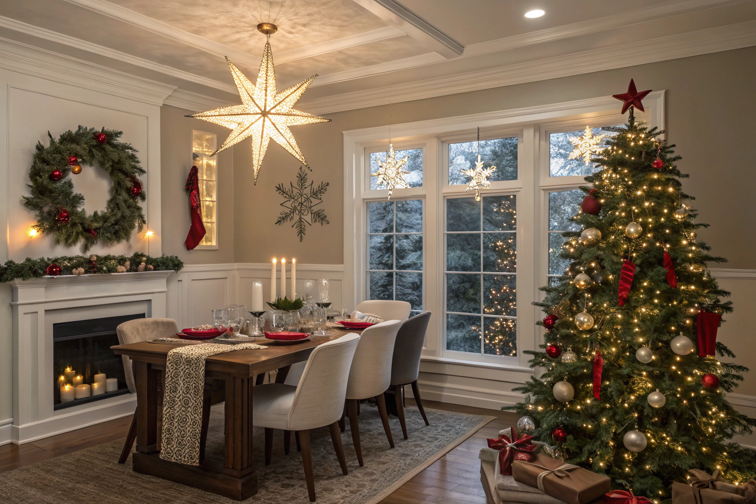 Christmas Dining Room