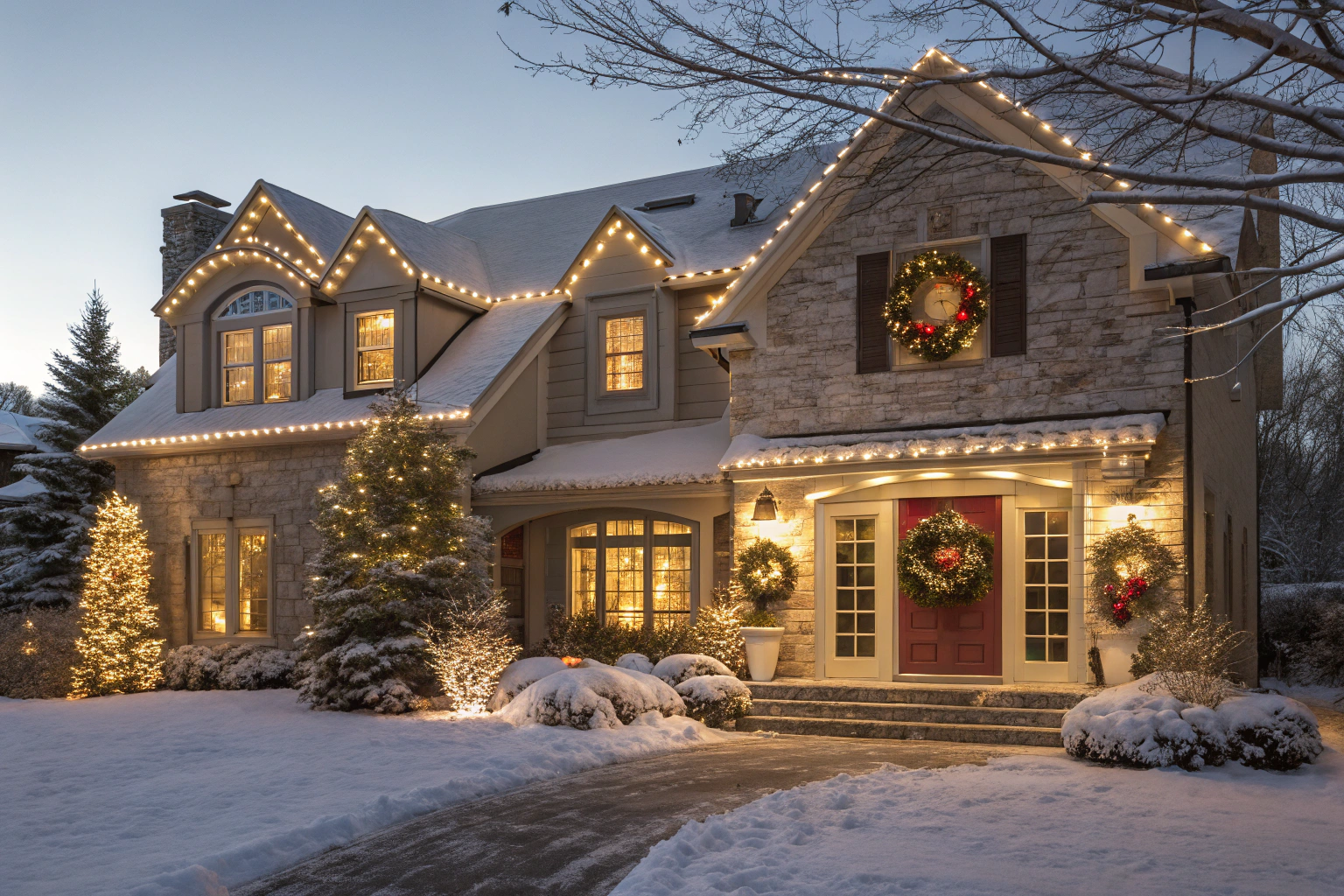 Christmas House Exterior