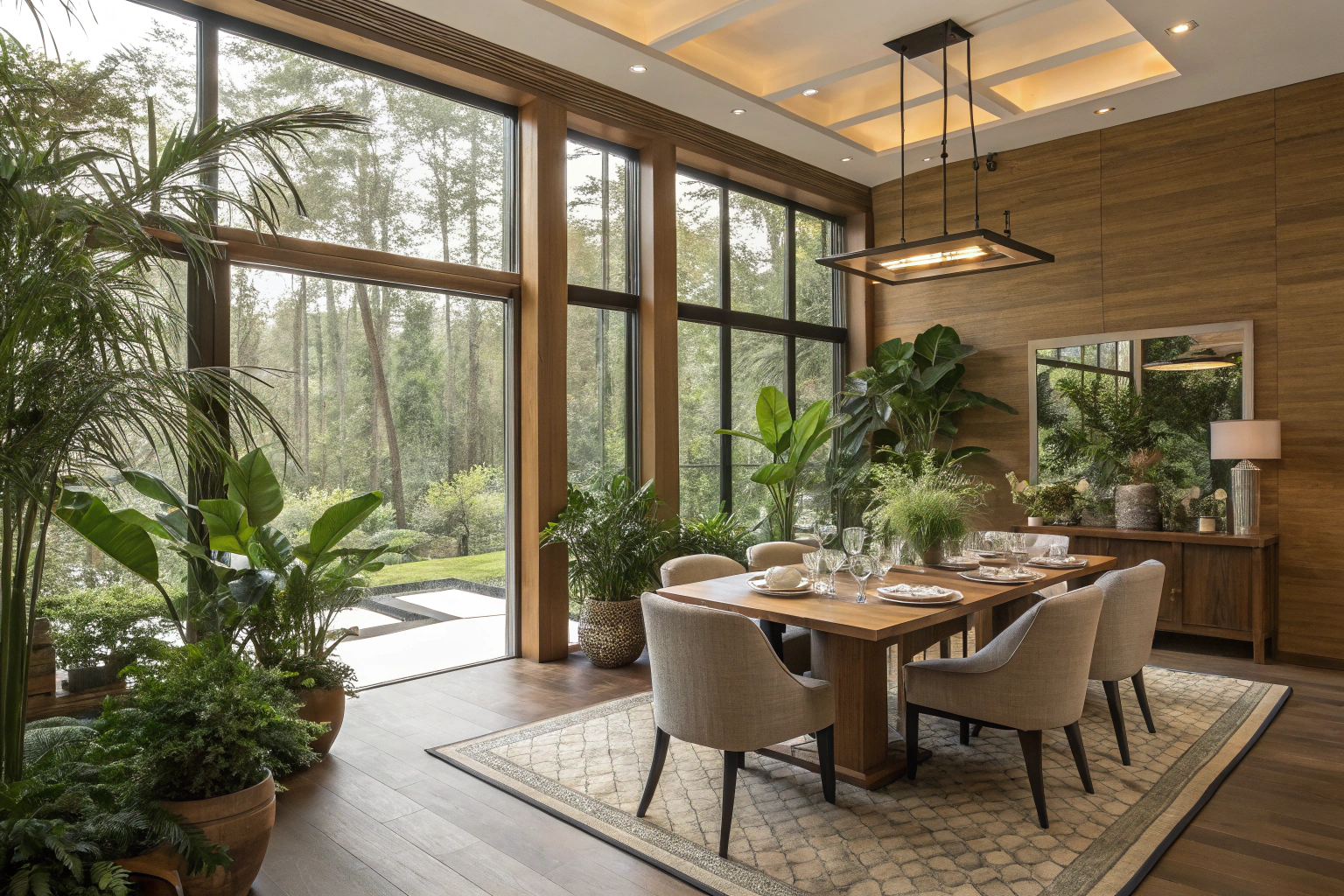 Biophilic Dining Room