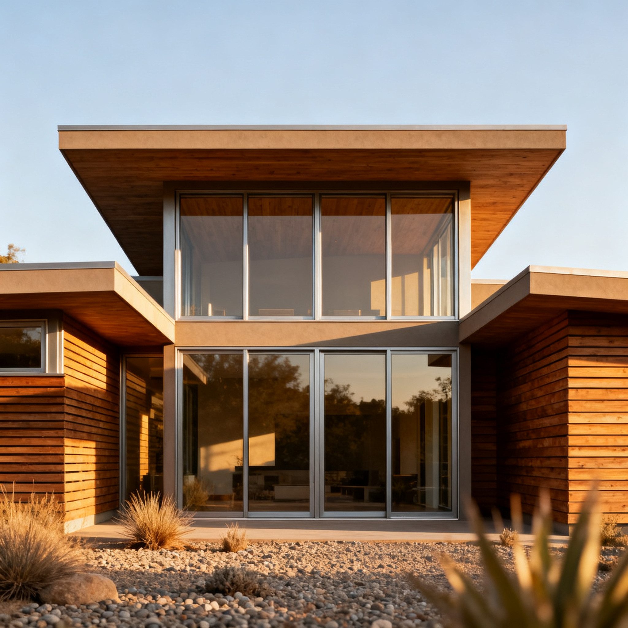 Mid-Century Modern House Exterior