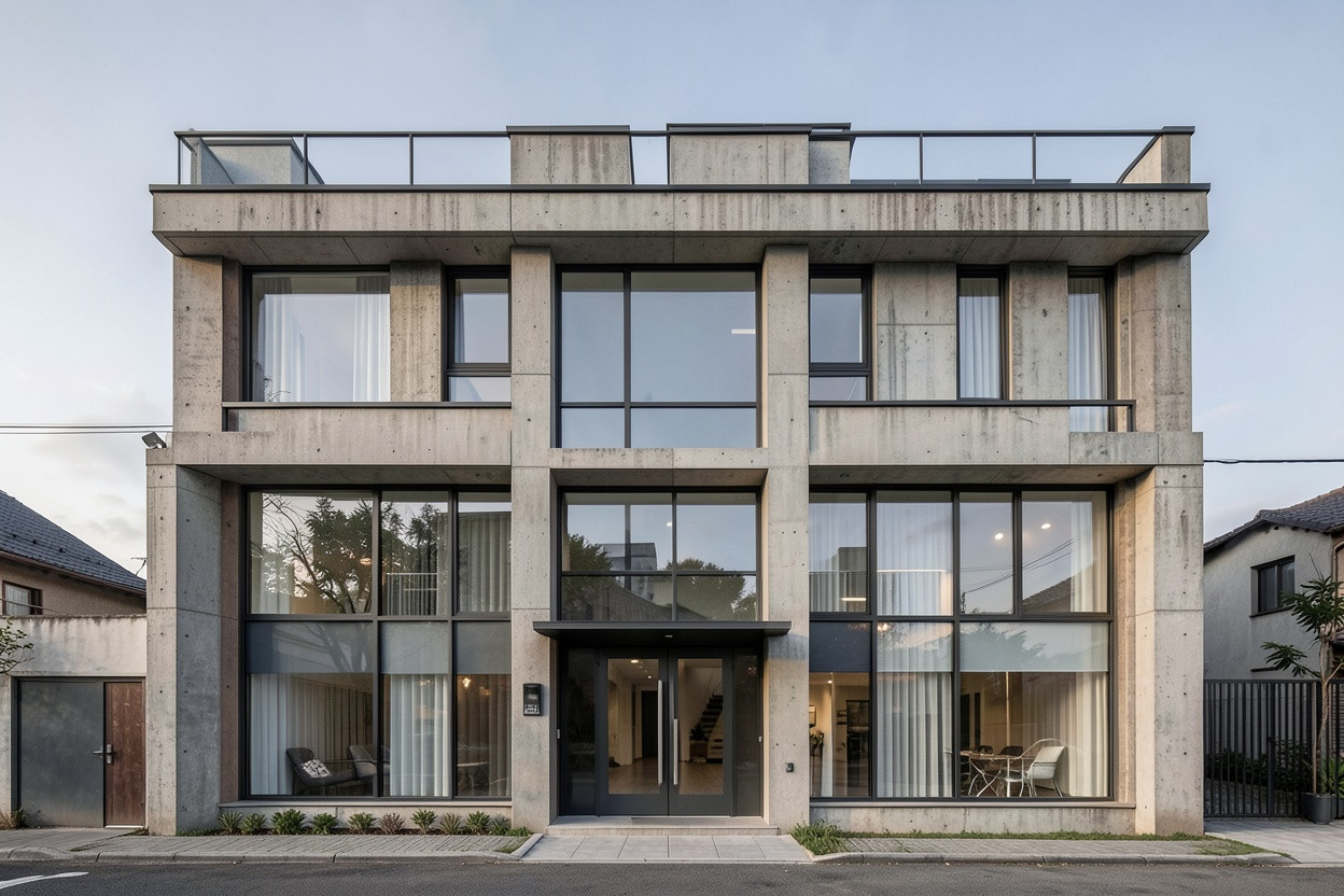 Industrial House Exterior