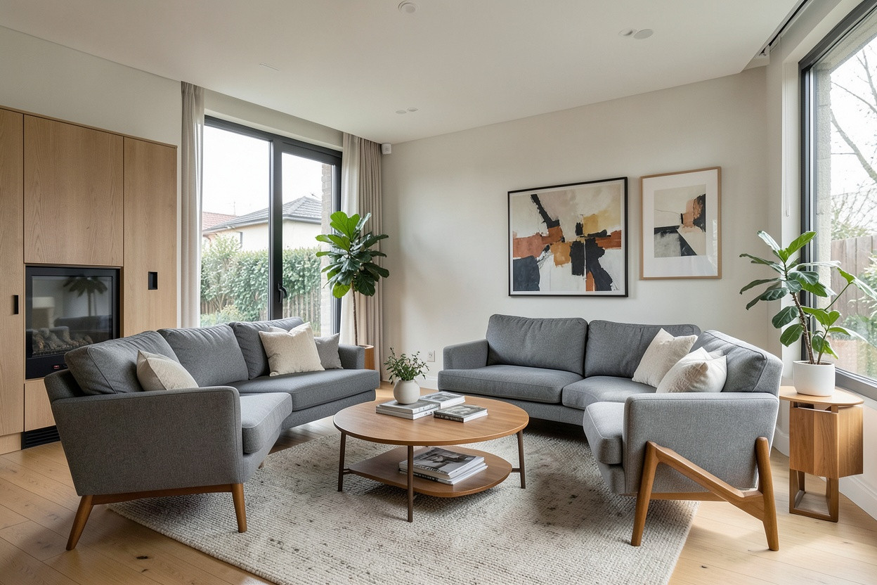 Mid-Century Modern Living Room