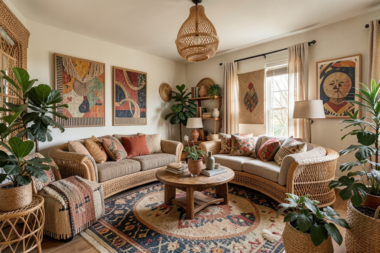 Bohemian Living Room
