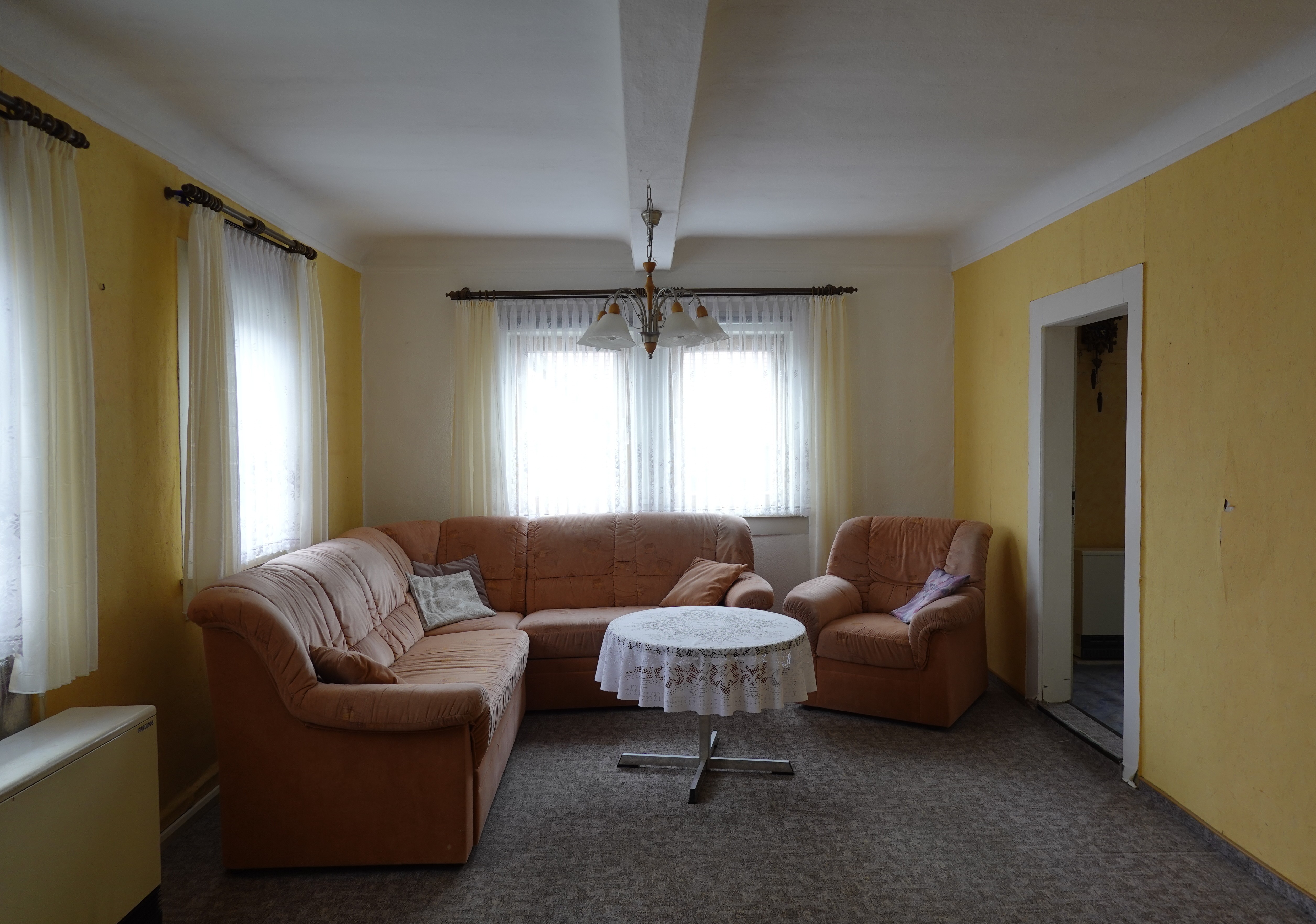 Old Scandinavian Living Room