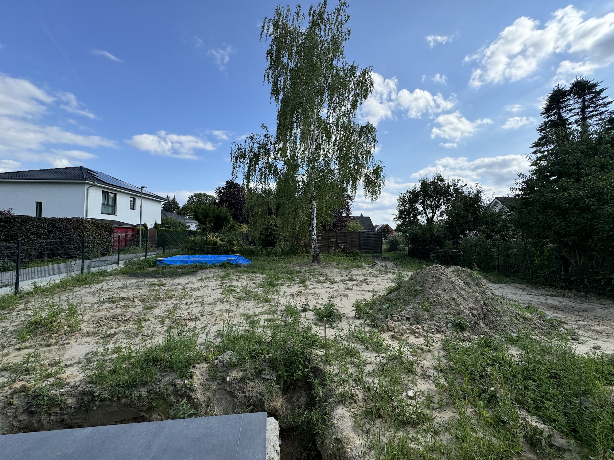 Old Contemporary House Exterior