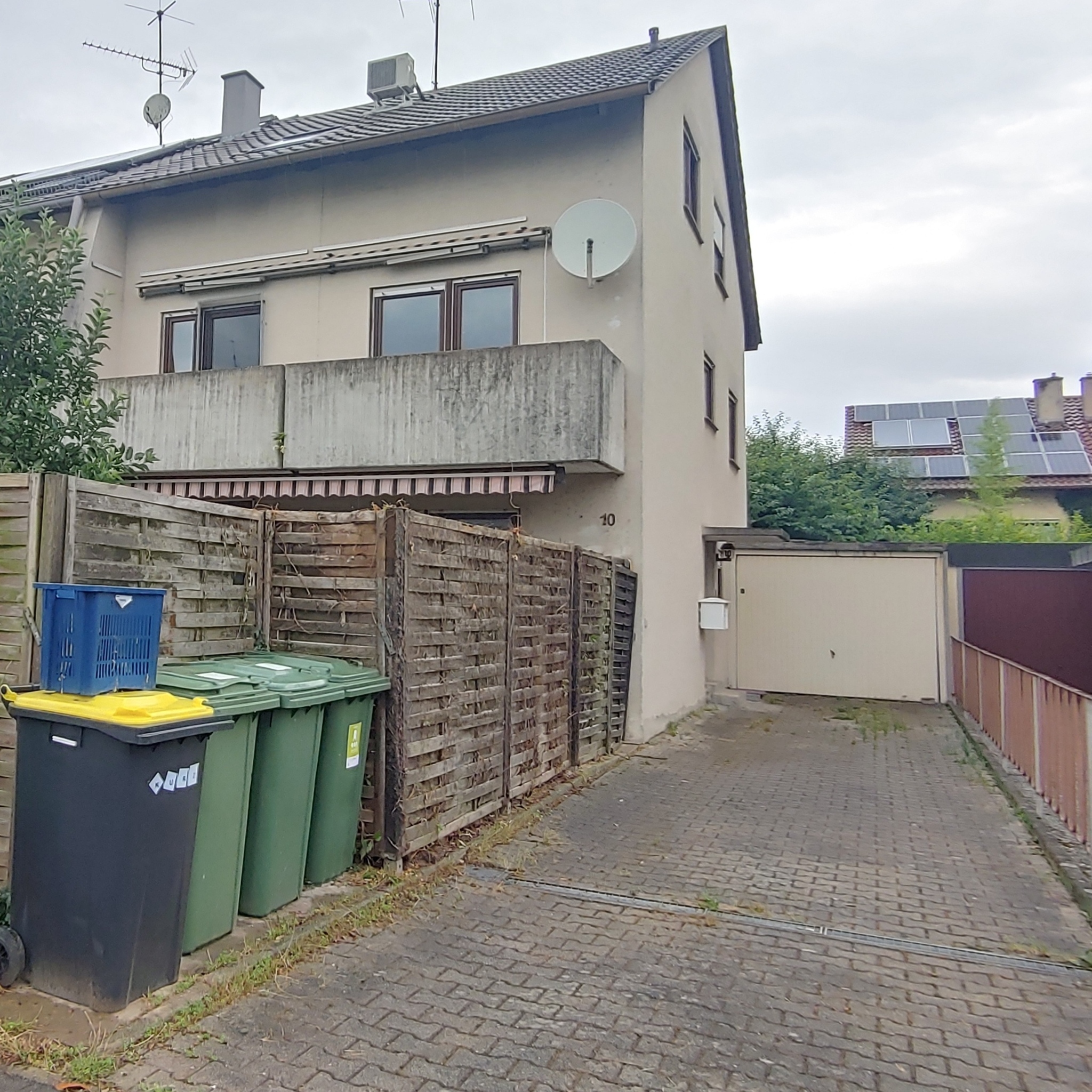 Old Minimalist House Exterior