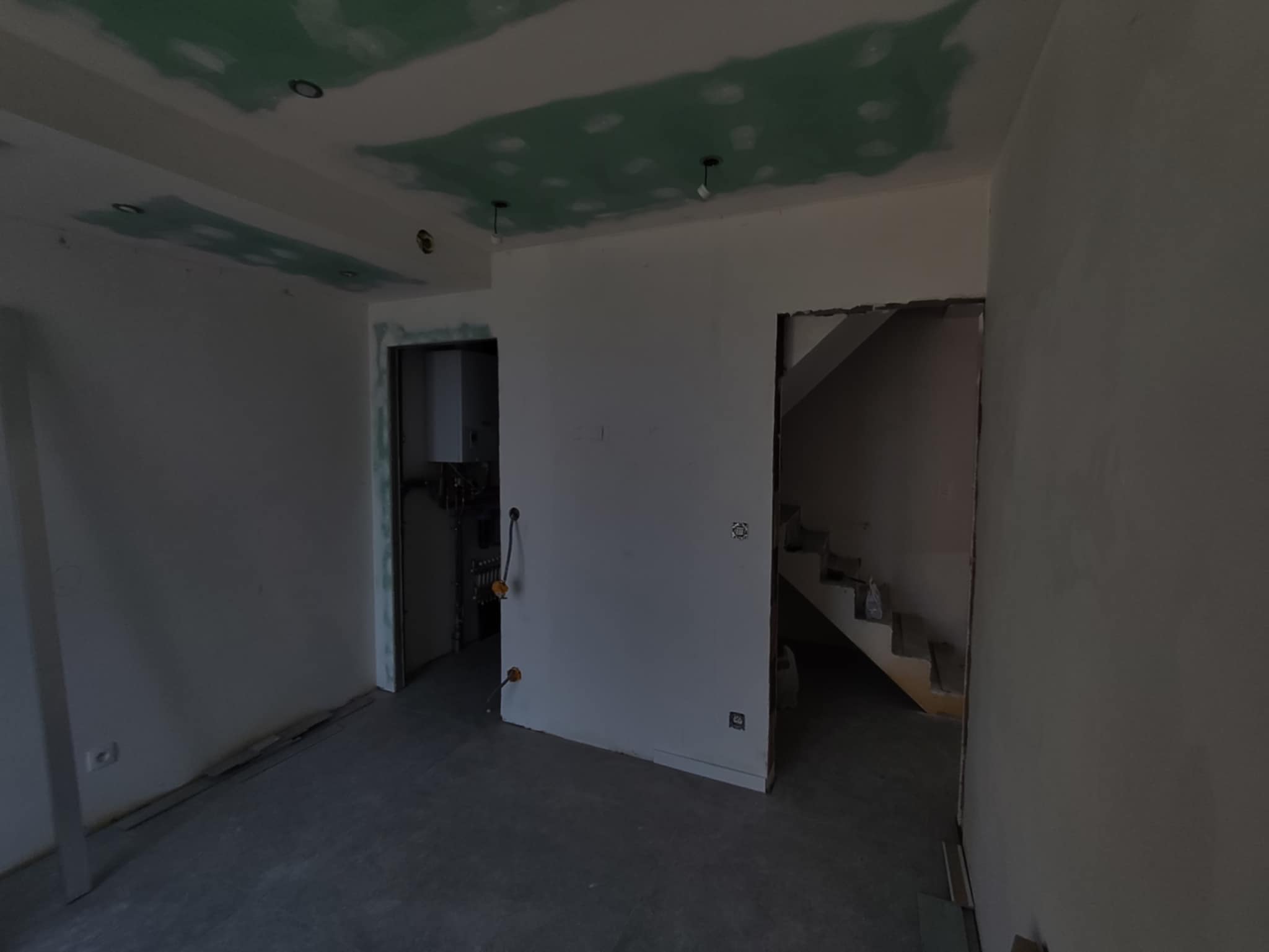 Old Contemporary Home Office