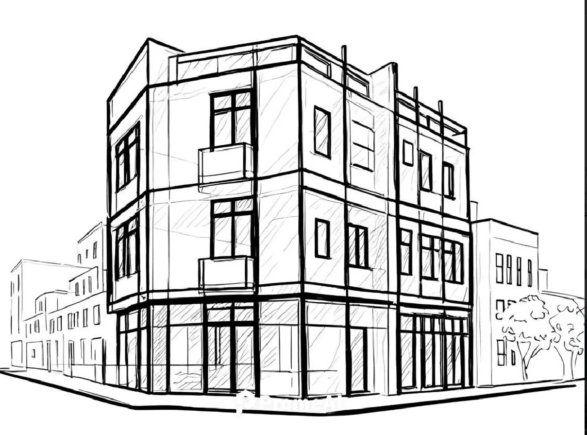 Old Minimalist House Exterior