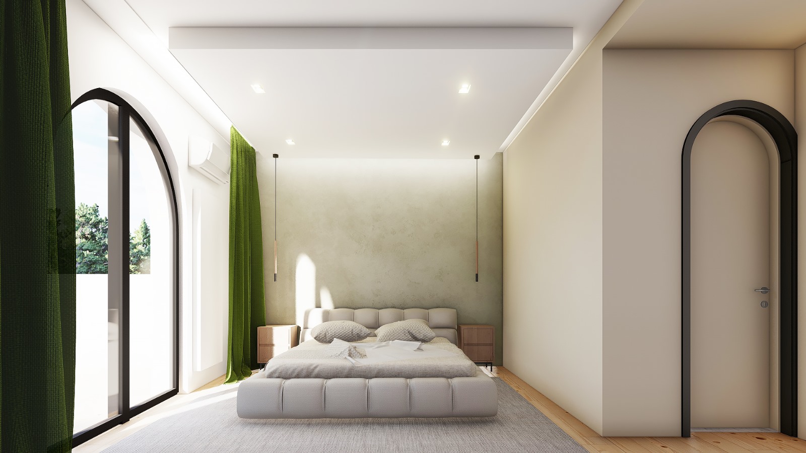 Old Contemporary Bedroom