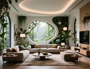 Biophilic Living Room