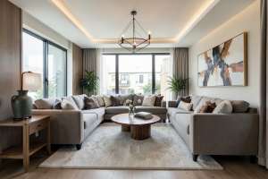 Custom Style Living Room