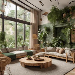 Biophilic Living Room