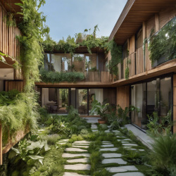 Biophilic House Exterior