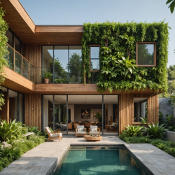 Biophilic House Exterior