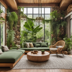 Biophilic Living Room