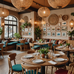 Bohemian Dining Area