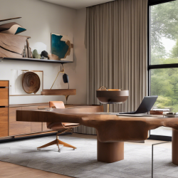 Mid-Century Modern Home Office