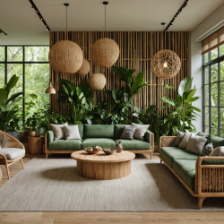 Biophilic Living Room