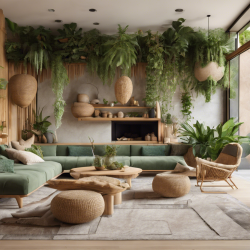 Biophilic Living Room