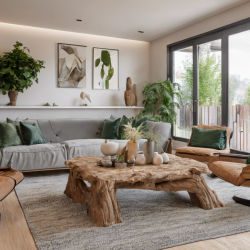 Biophilic Living Room