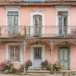 Shabby Chic House Exterior