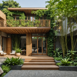 Biophilic House Exterior