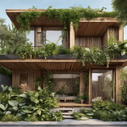 Biophilic House Exterior