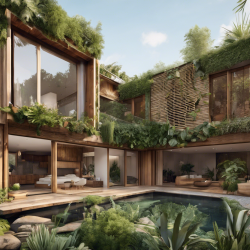 Biophilic House Exterior