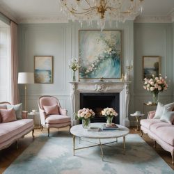 Claude Monet Living Room