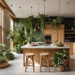 Biophilic Kitchen