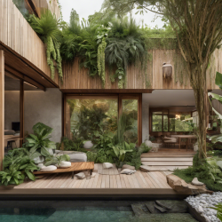 Biophilic House Exterior