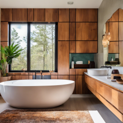 Mid-Century Modern Bathroom