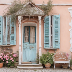 Shabby Chic House Exterior