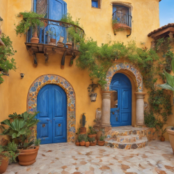 Mediterranean House Exterior