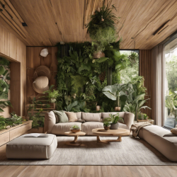 Biophilic Living Room