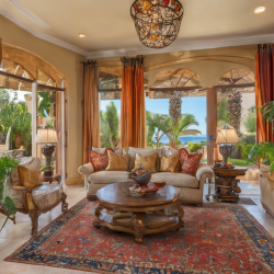 Mediterranean Living Room